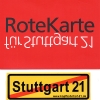 Rote Karte für Stuttgart 21