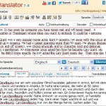 wenn der translator frei übersetzt